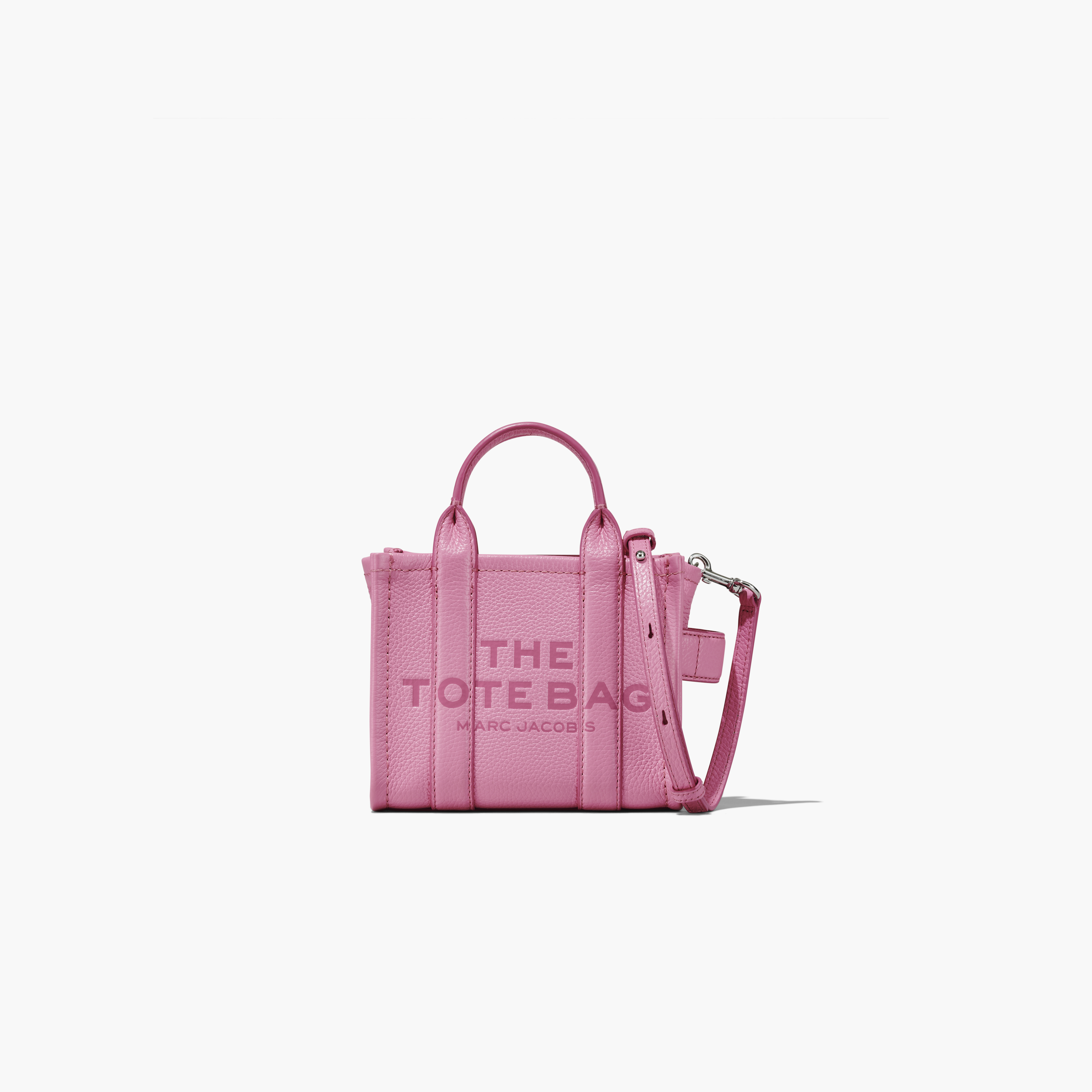 Jacobs The Leather Micro Tote Bag, Pink
