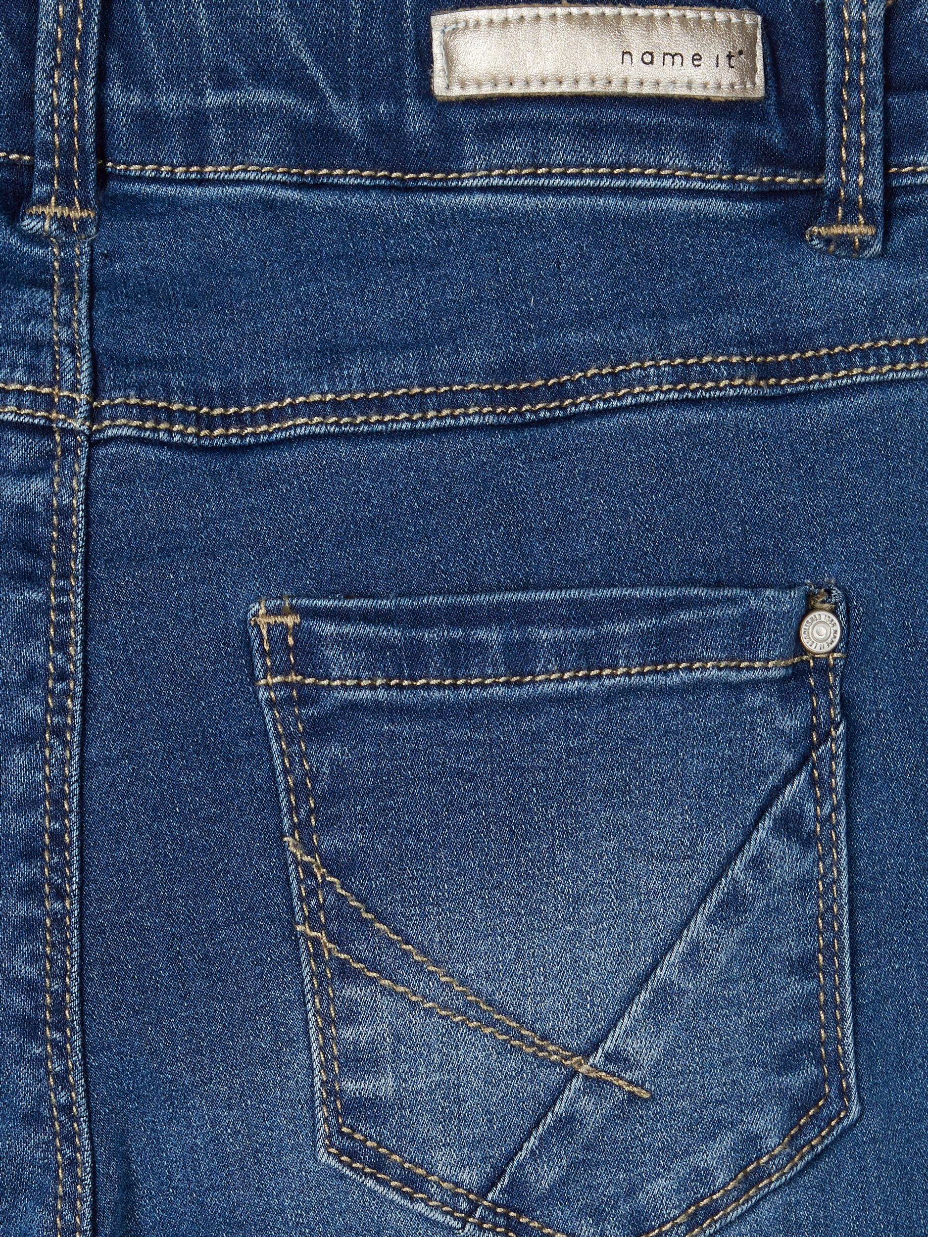  Polly Digo Jeans, Dark Blue Denim, 134 cm