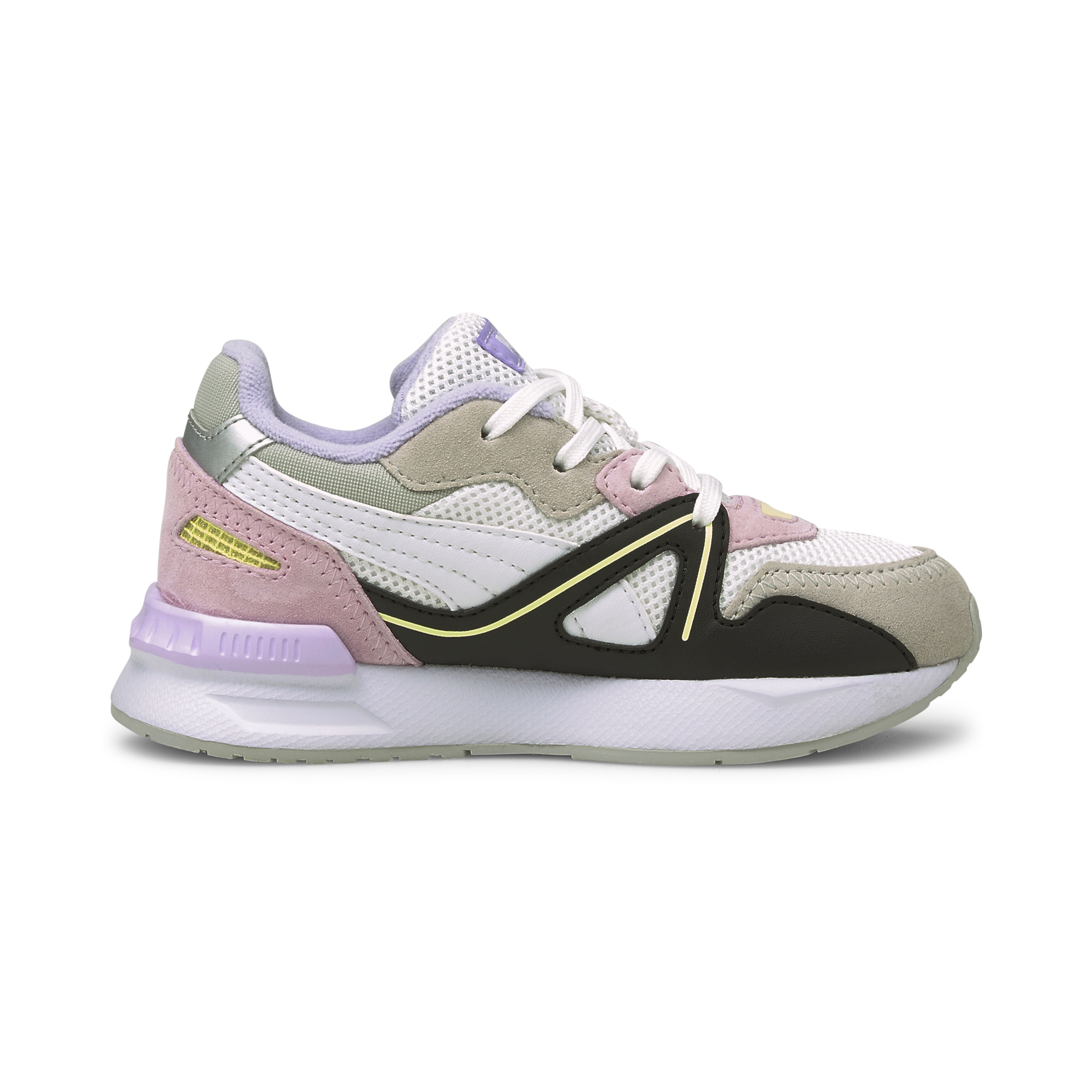  Mirage Mox Vision Ps Sneakers, White-Pink Lady, 30