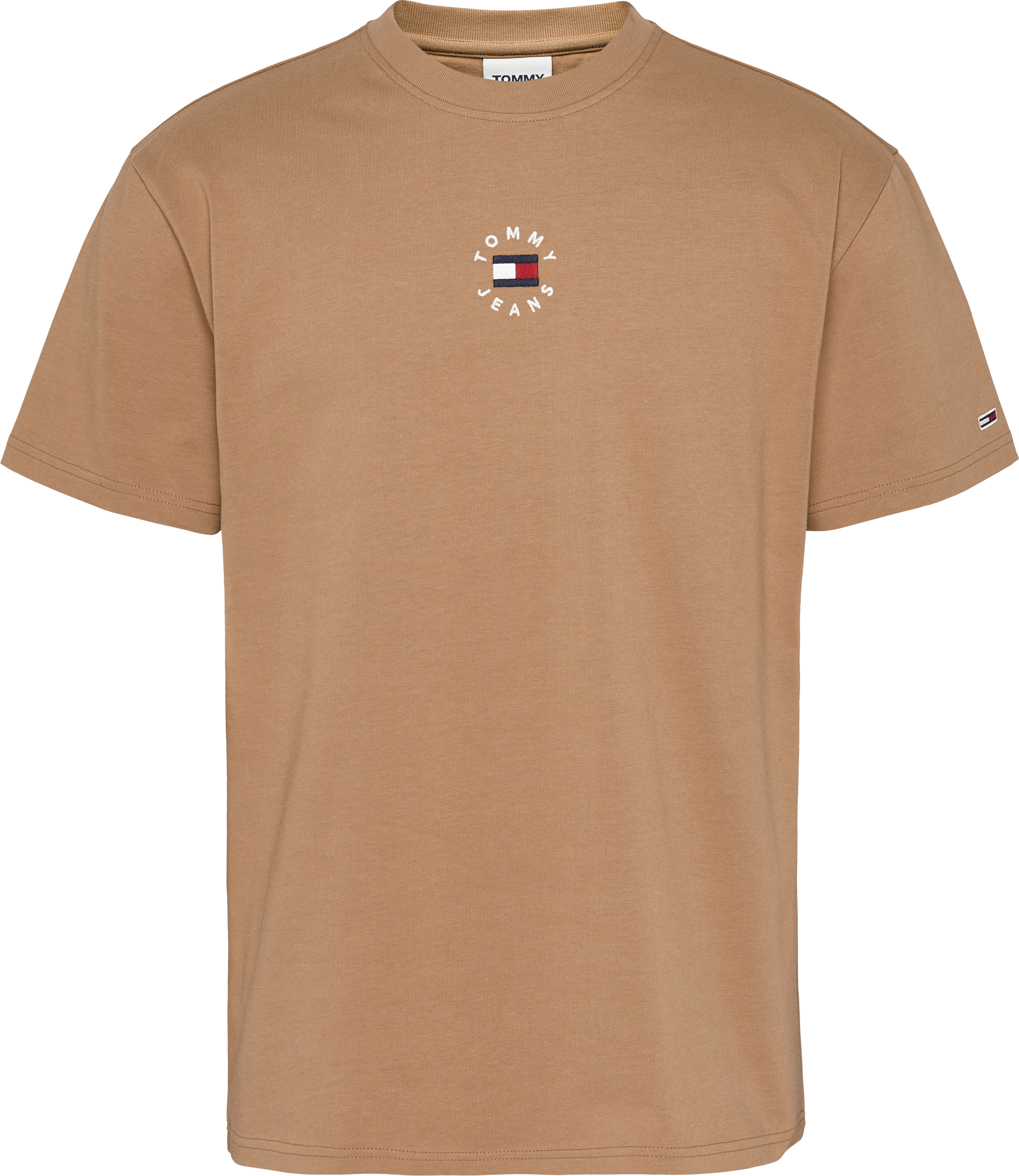 Hilfiger Denim Circle Logo T-shirt, Brun, XL