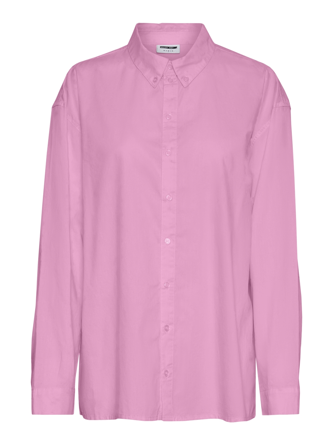  Violet Oversize Skjorte, Fuchsia Pink, S