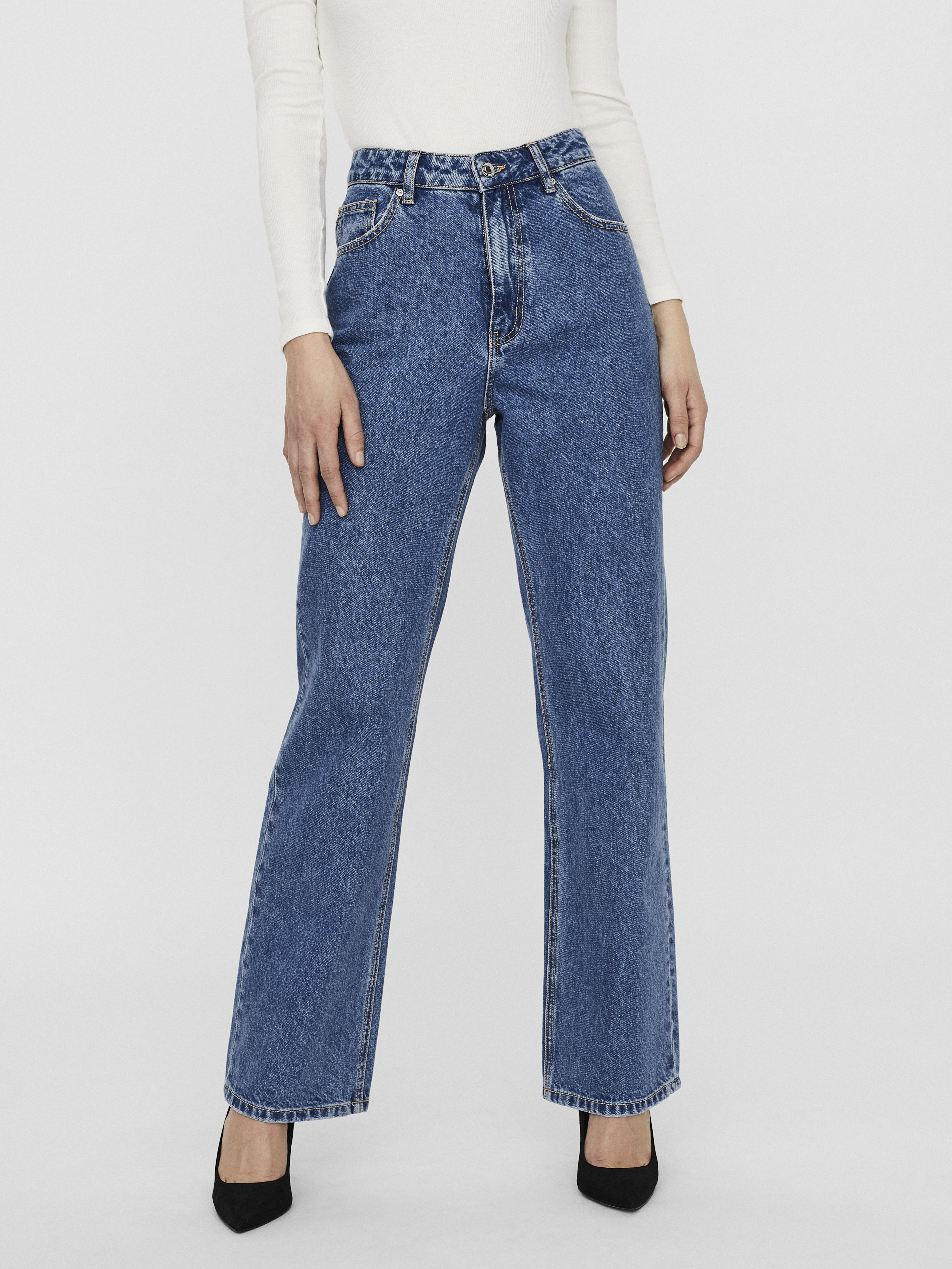 Kithy Jeans, Medium Blue Denim, W29/L34