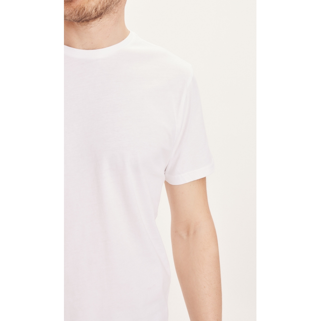 Alder Basic T-shirt, Bright White, XXL