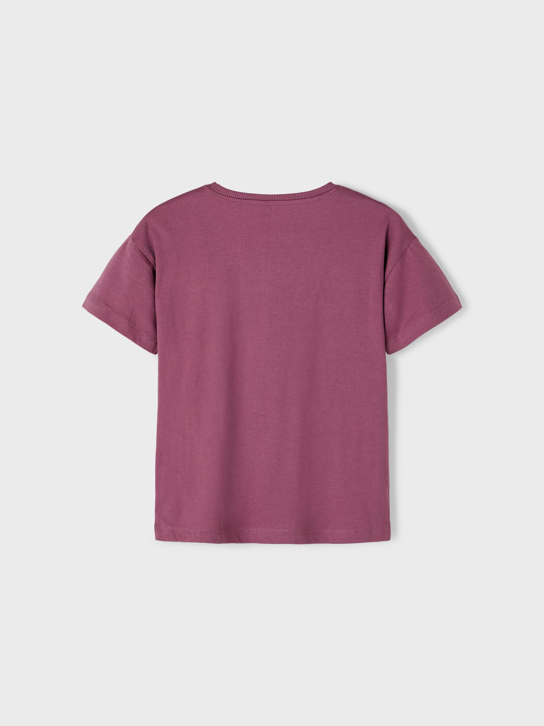 Tully T-Shirt, Chrushed Berry, 116 cm
