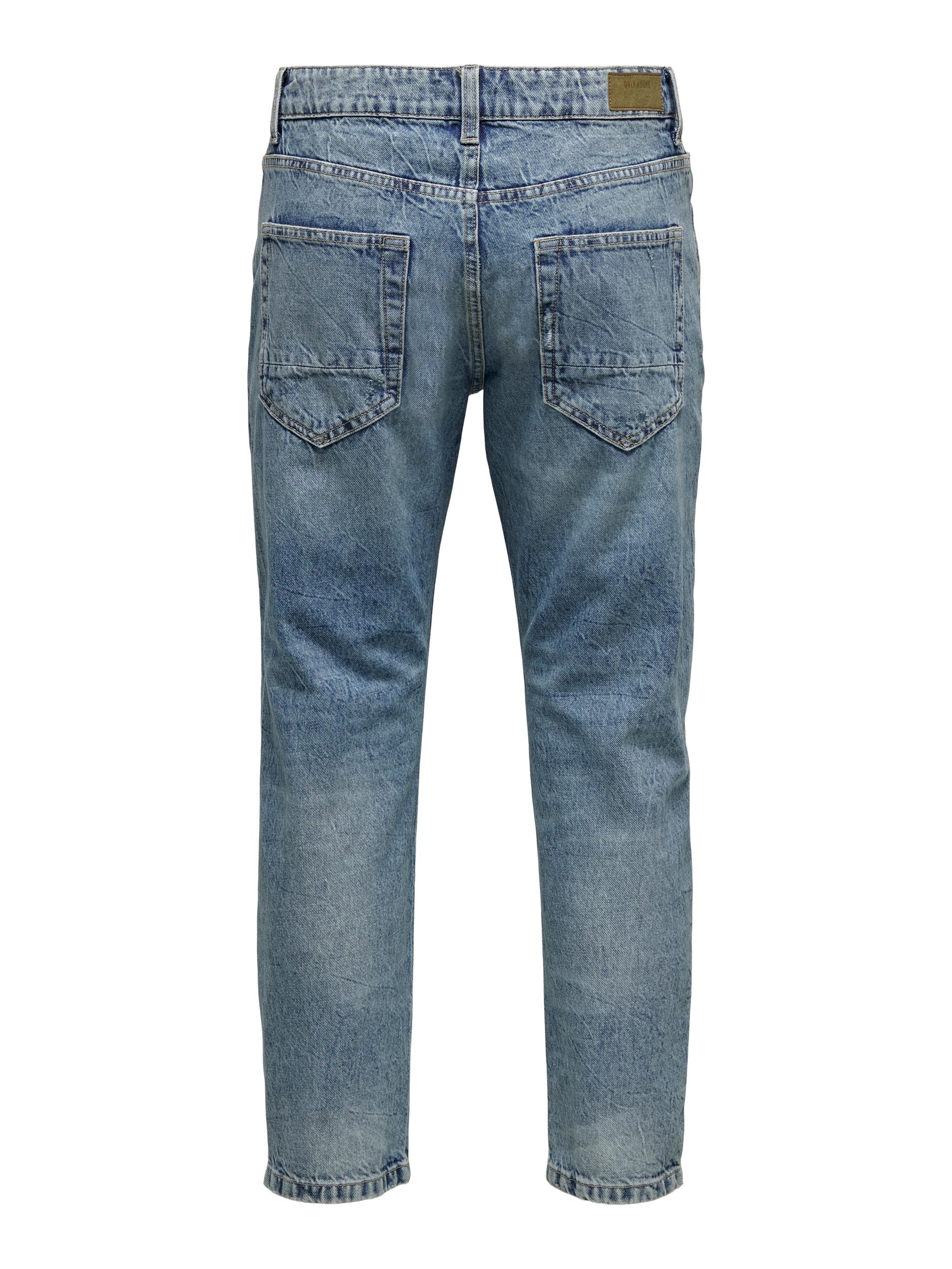 ONLY Avi Beam Jeans, Blue Denim, W29/L30