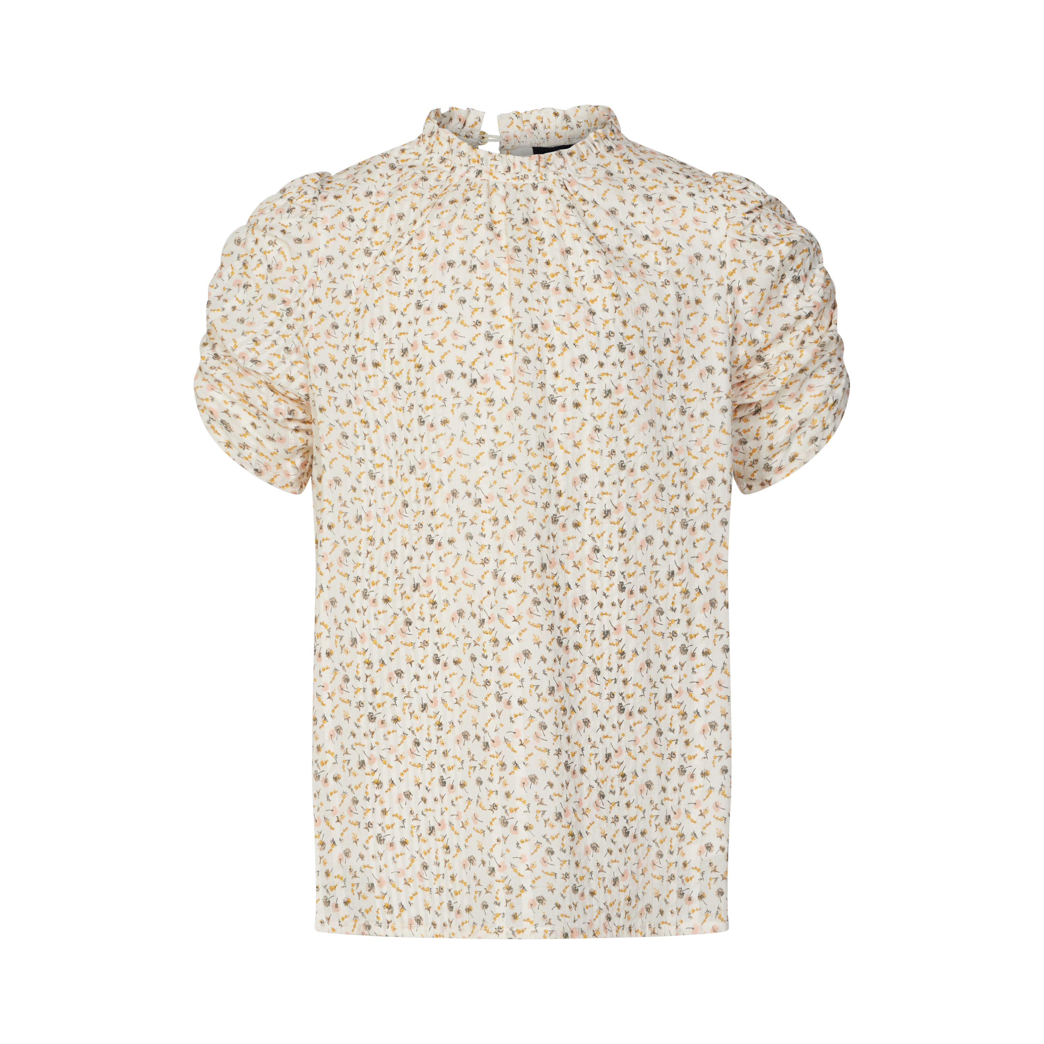 Petit by Sofie Schnoor P212235 t-shirt, flower white, 116