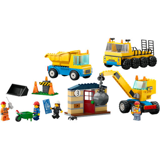 kran Senatet slot LEGO City Entreprenørmaskiner Og Nedrivningskran - 60391