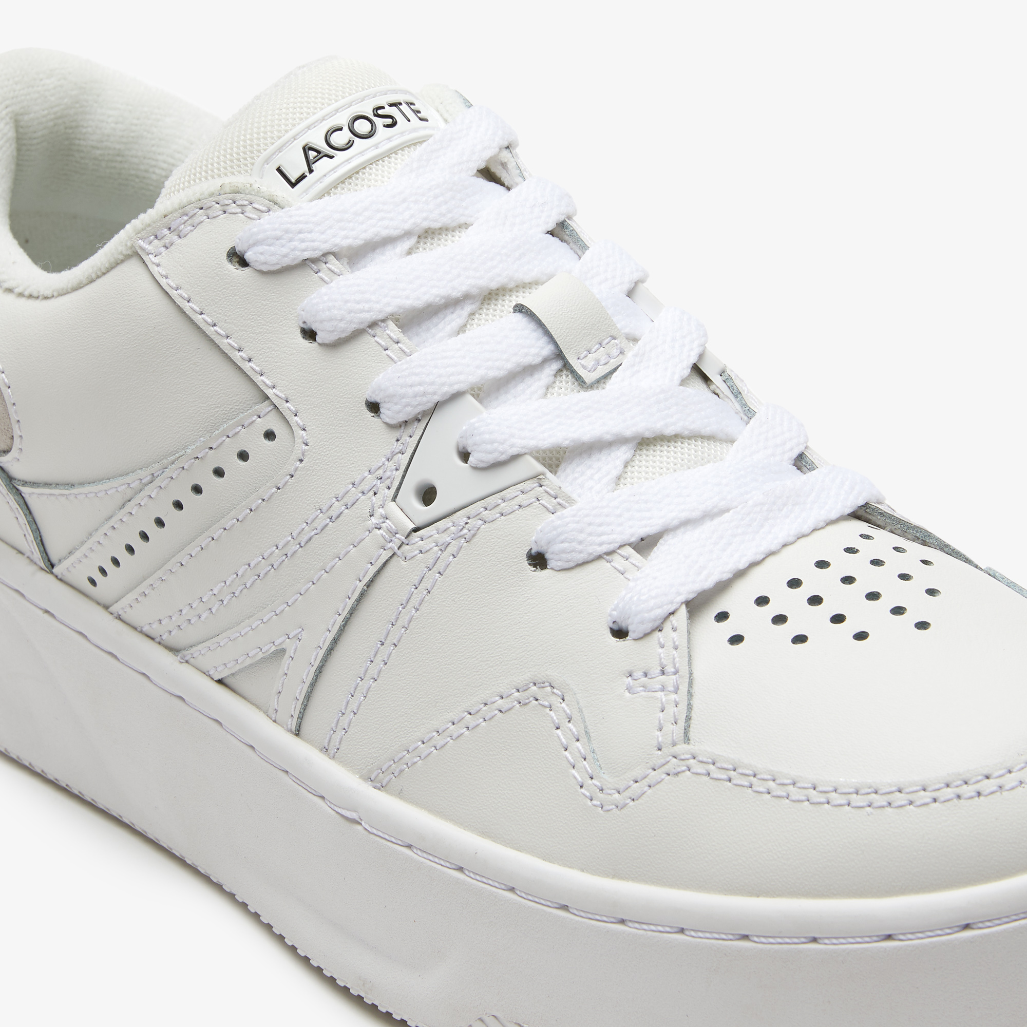 men's lacoste l005 leather sneakers