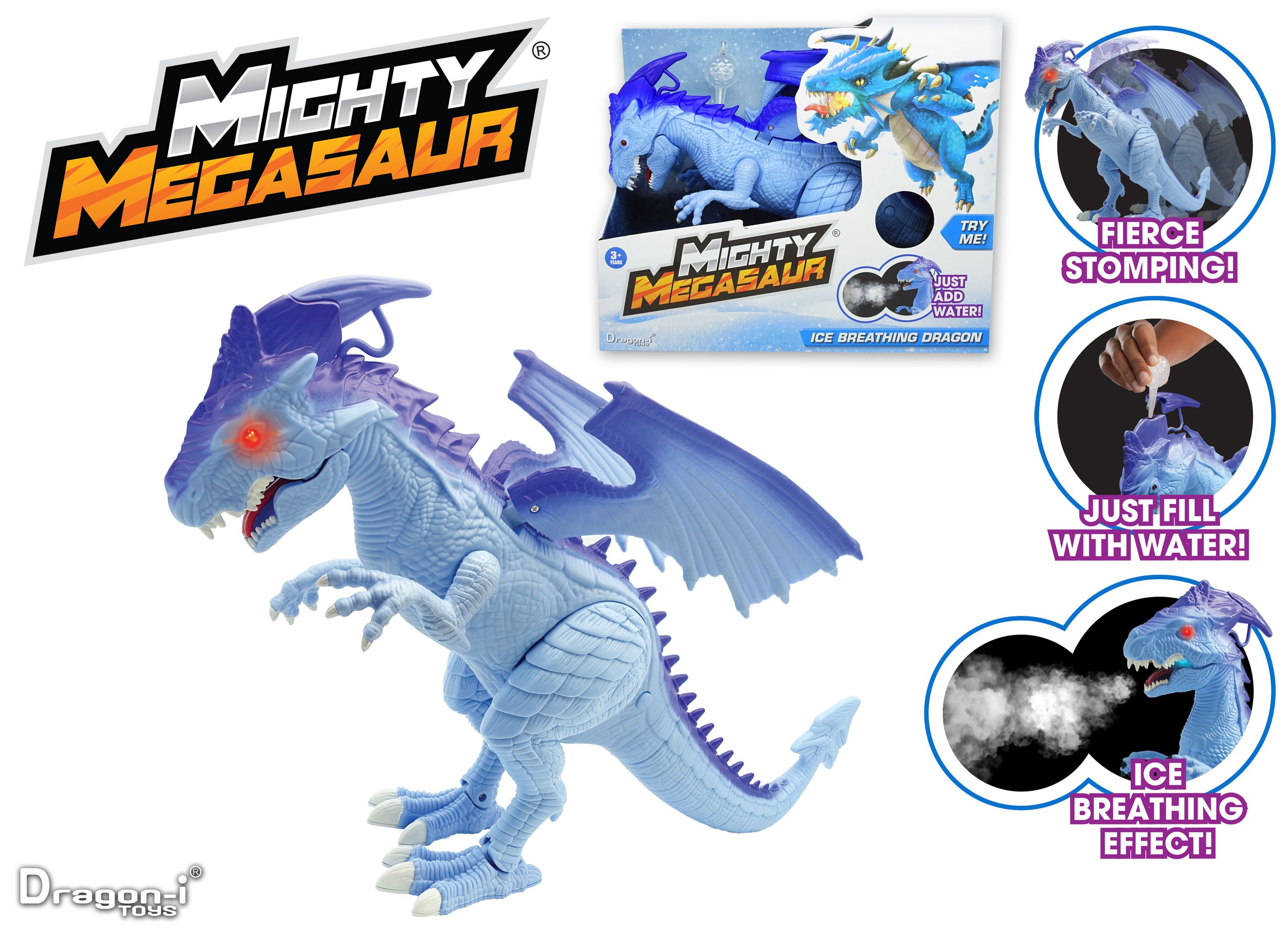 Mighty Megasaur Is-Spydende Drage