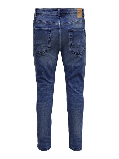 Only & Son Loom Jeans, Blue Denim, W29/L30