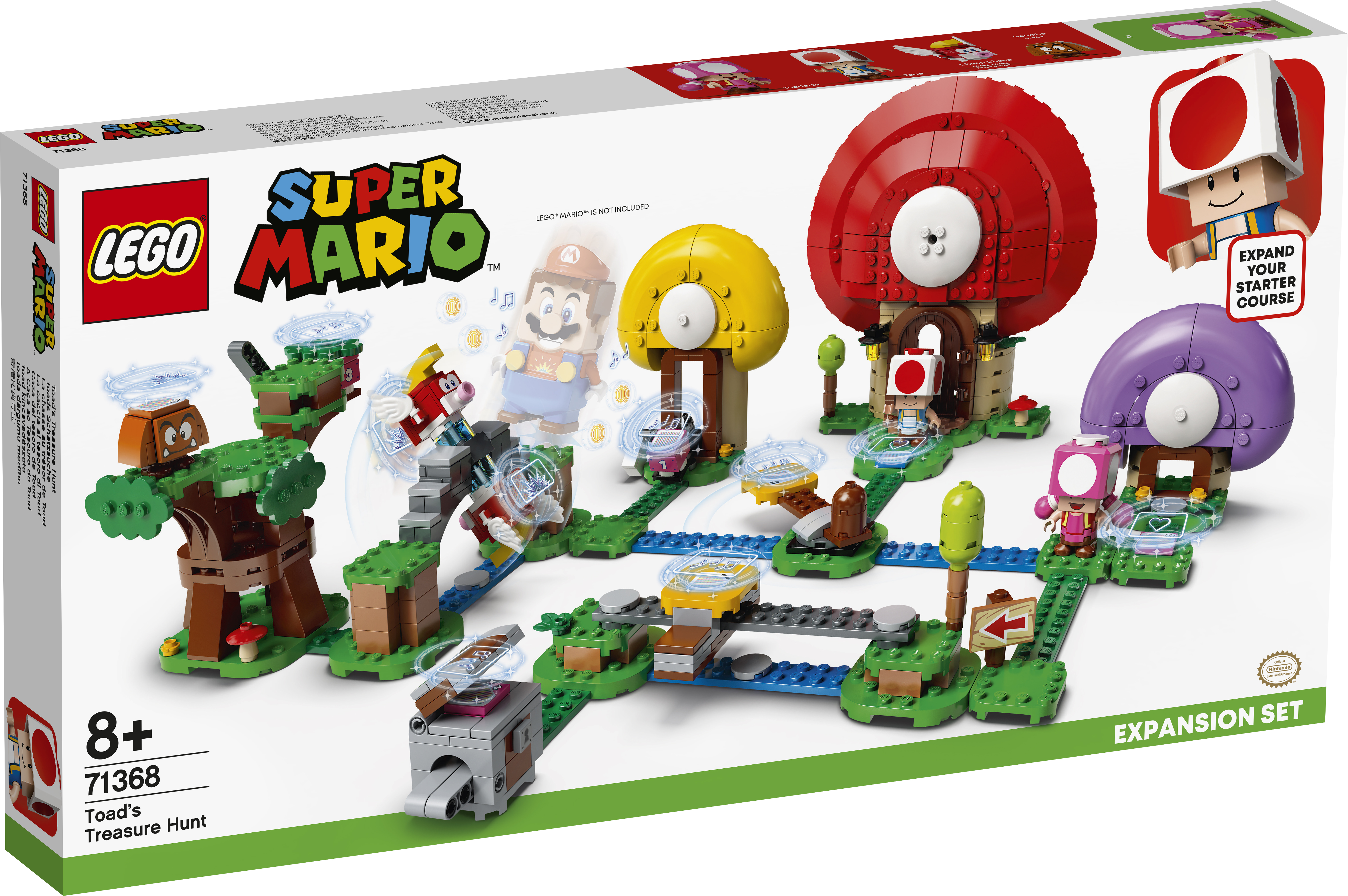  Super Mario Toads Skattejagt - Udvidelsessæt - 71368