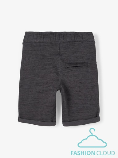 Scottt Sweat Shorts, Asphalt, 128 cm