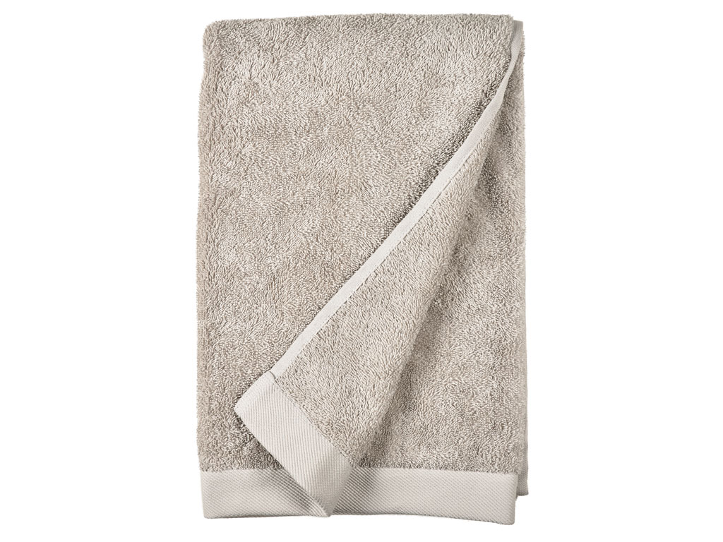  Comfort Organic Håndklæde, Lysgrå, 70x140 cm
