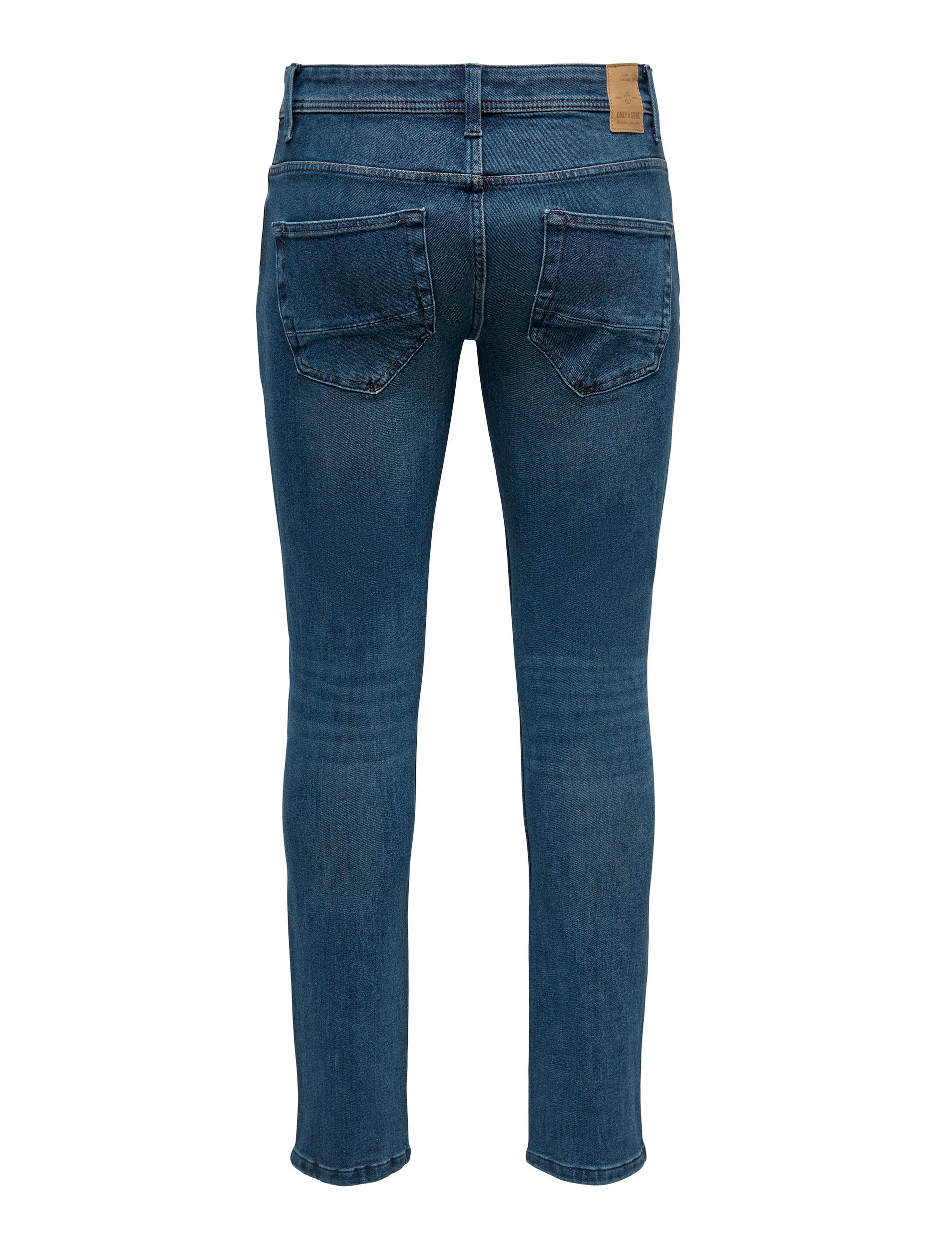 ONLY Loom Life Slim Jeans, Blue Denim, W33/L34