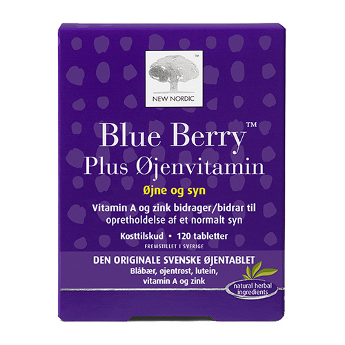 New Nordic Blue Berry Plus Øjenvitamin