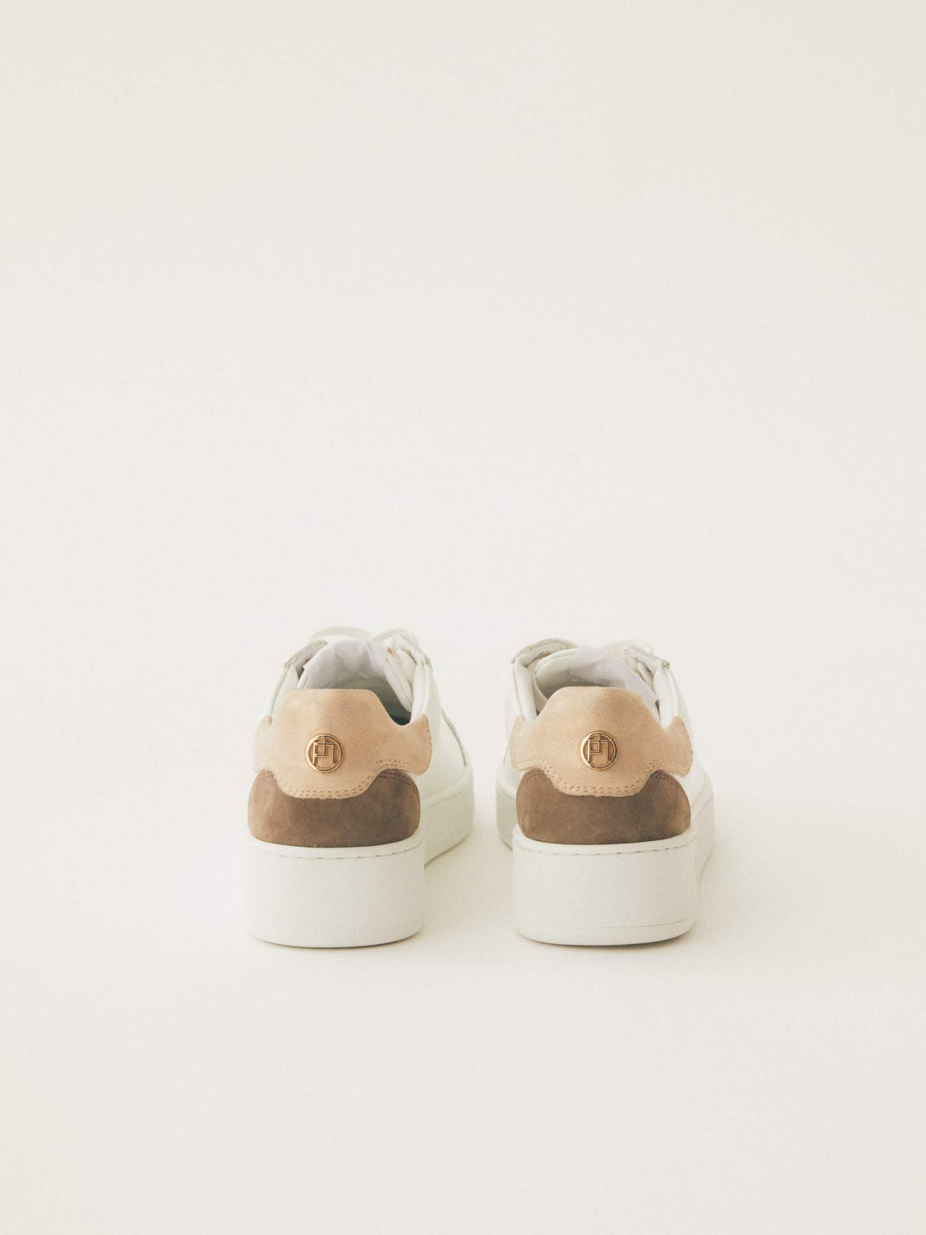 Philip Hog Lova Sneakers, White/Chocolate Chip, 40