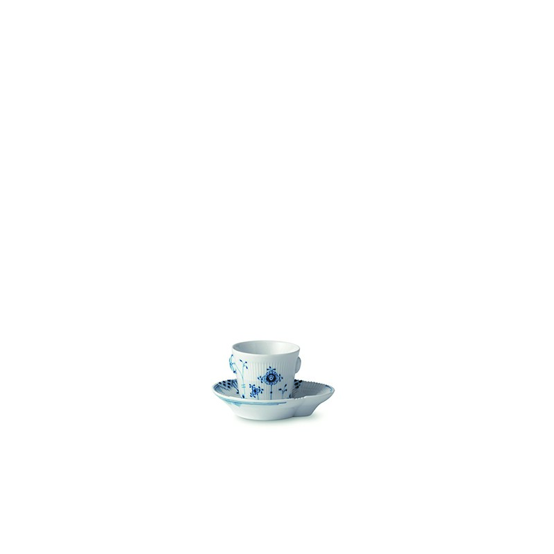 Blå Elements Espressokop Med Underkop