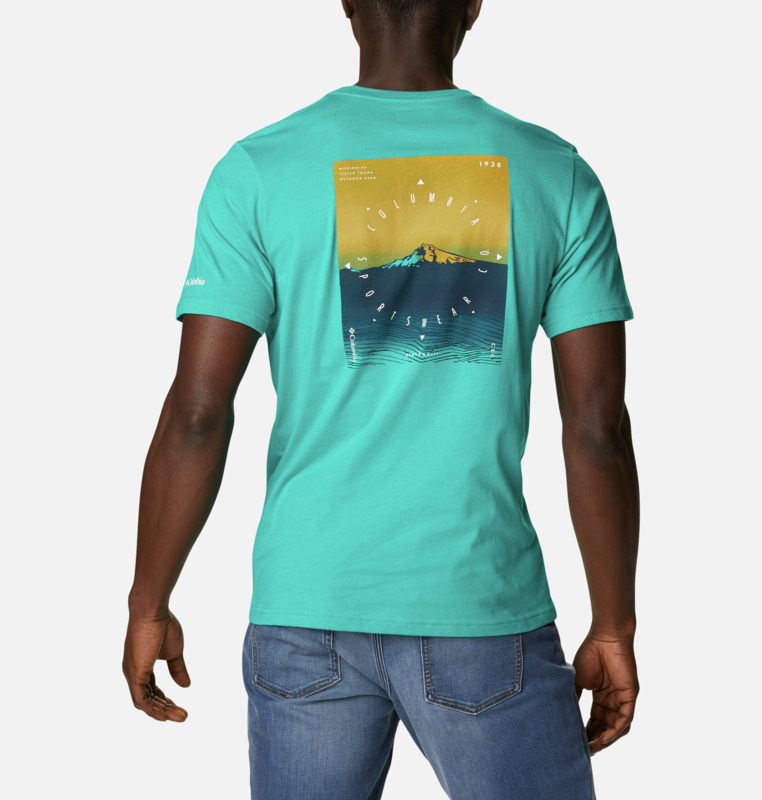 Columbia High Dune™ Graphic II T-shirt, Water, S