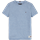 Jaspe Stripe T-Shirt, Regatta Blue Stripe, 116 cm