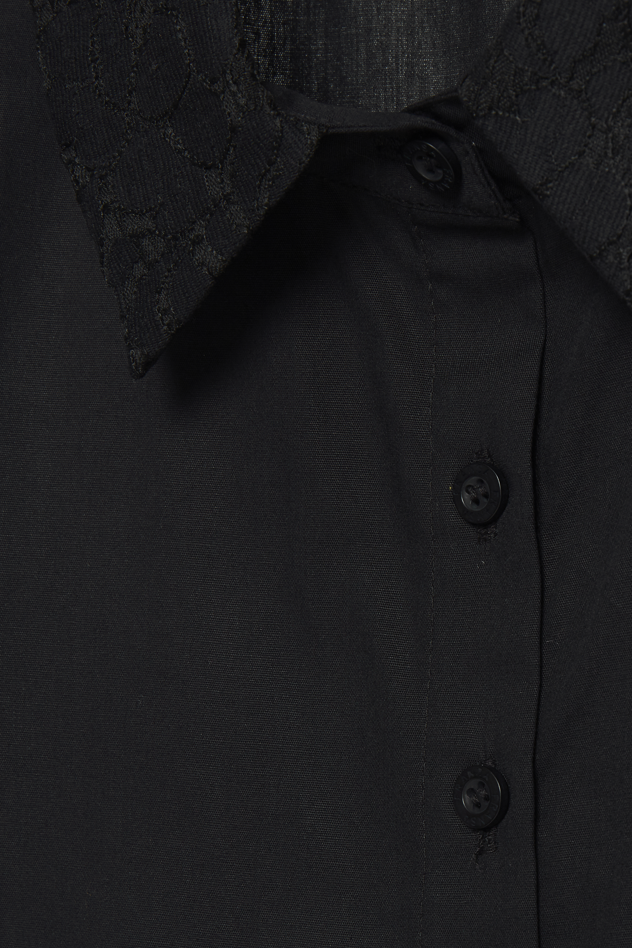  Shirt Collar, black, small/medium