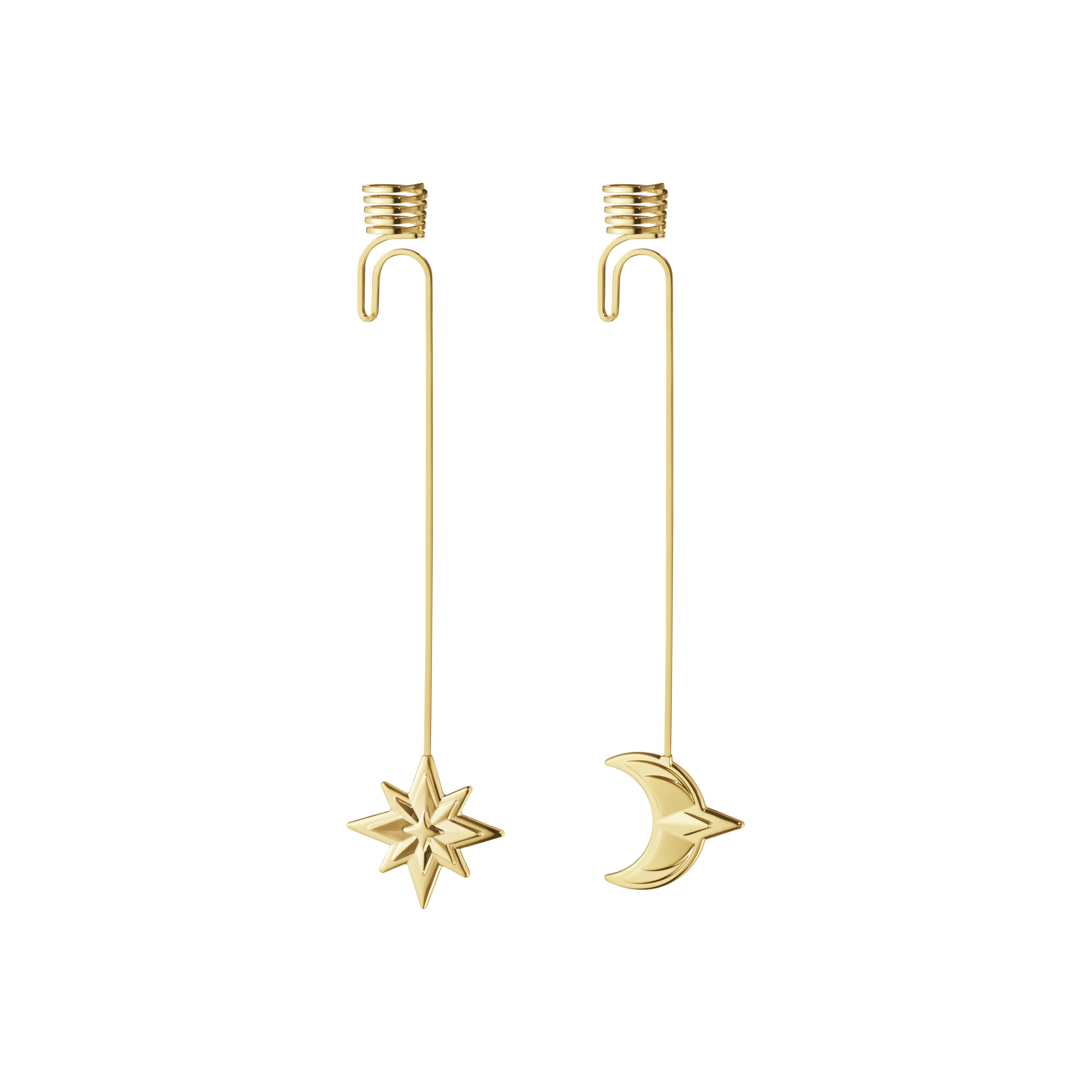 Jensen Jul 2024 Stjerne & Måne 2pak Lyseholdersæt