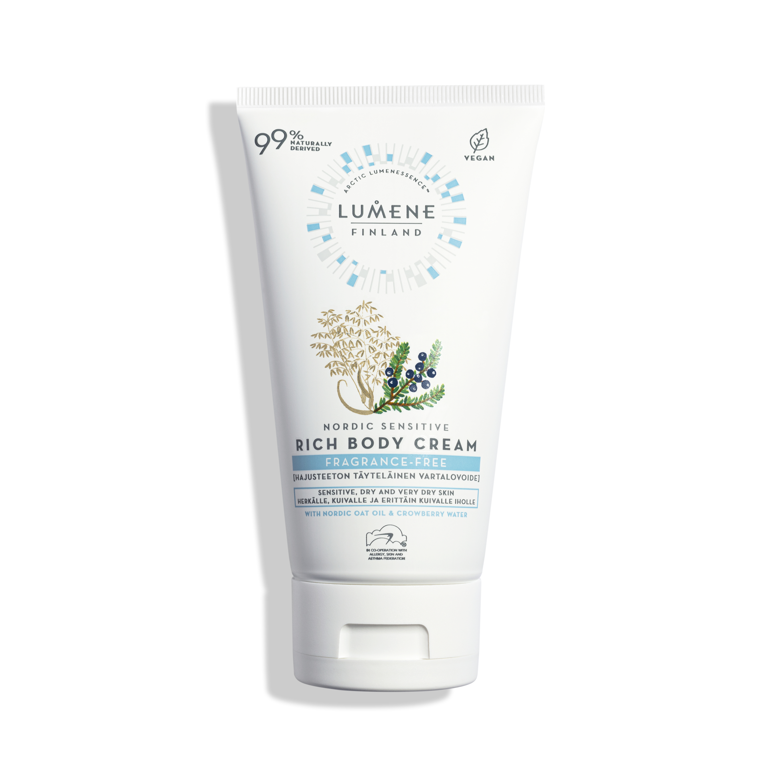 Body Care Nordic Sensitive Fragrance-Free Rich Body Cream