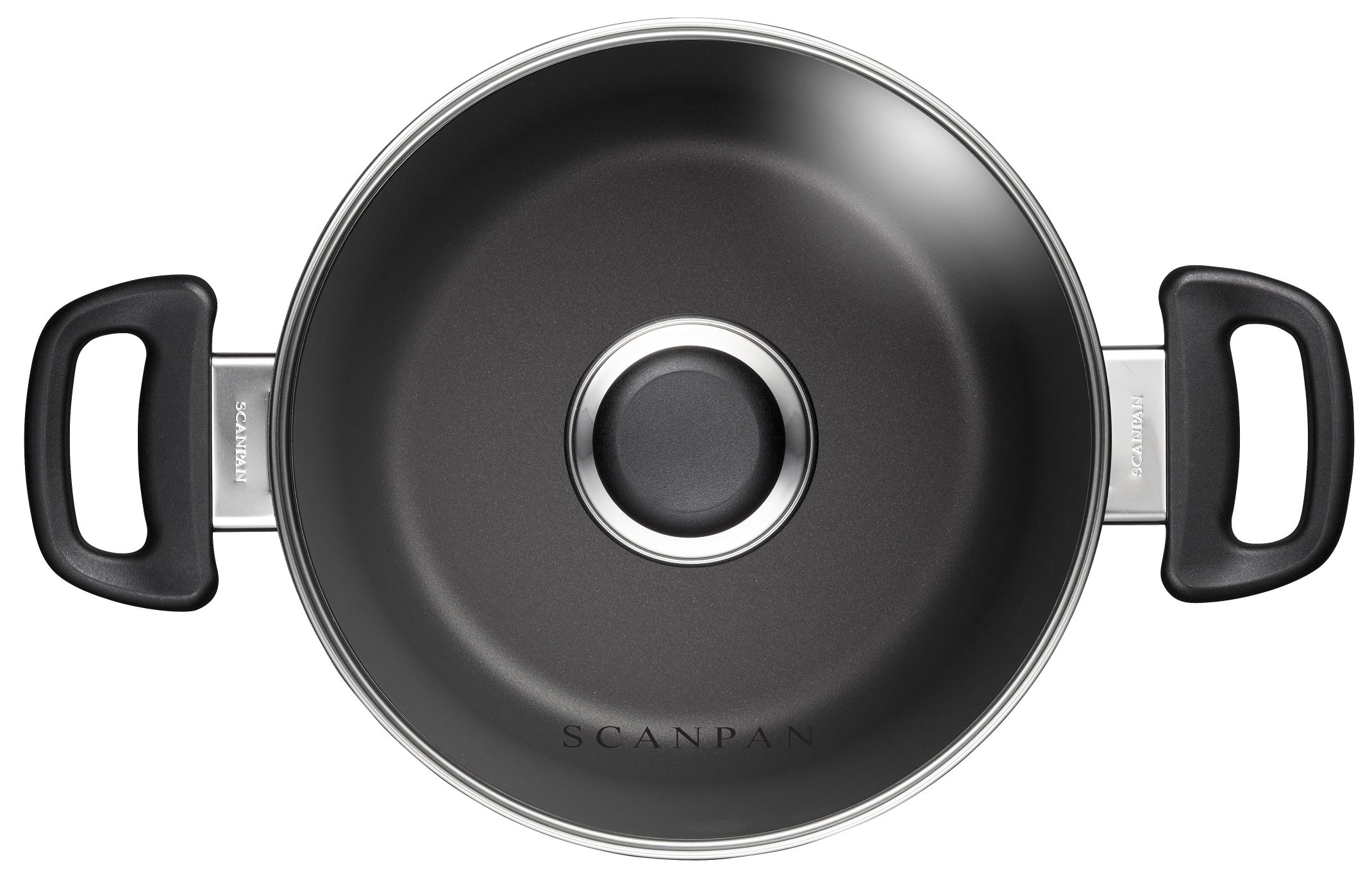 SCANPAN Classic Induction Gryde Med Glaslåg, 3,25 L