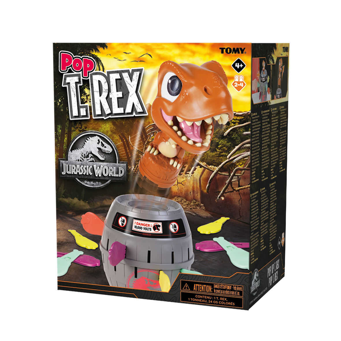 Pop-Up T-Rex Dinosaurspil