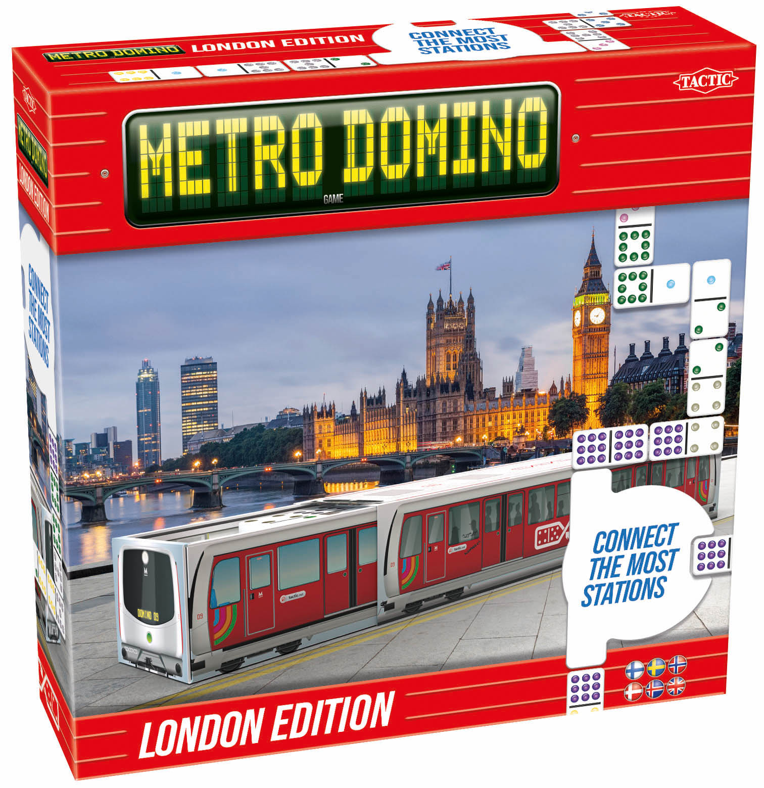Metro Domino London Brætspil