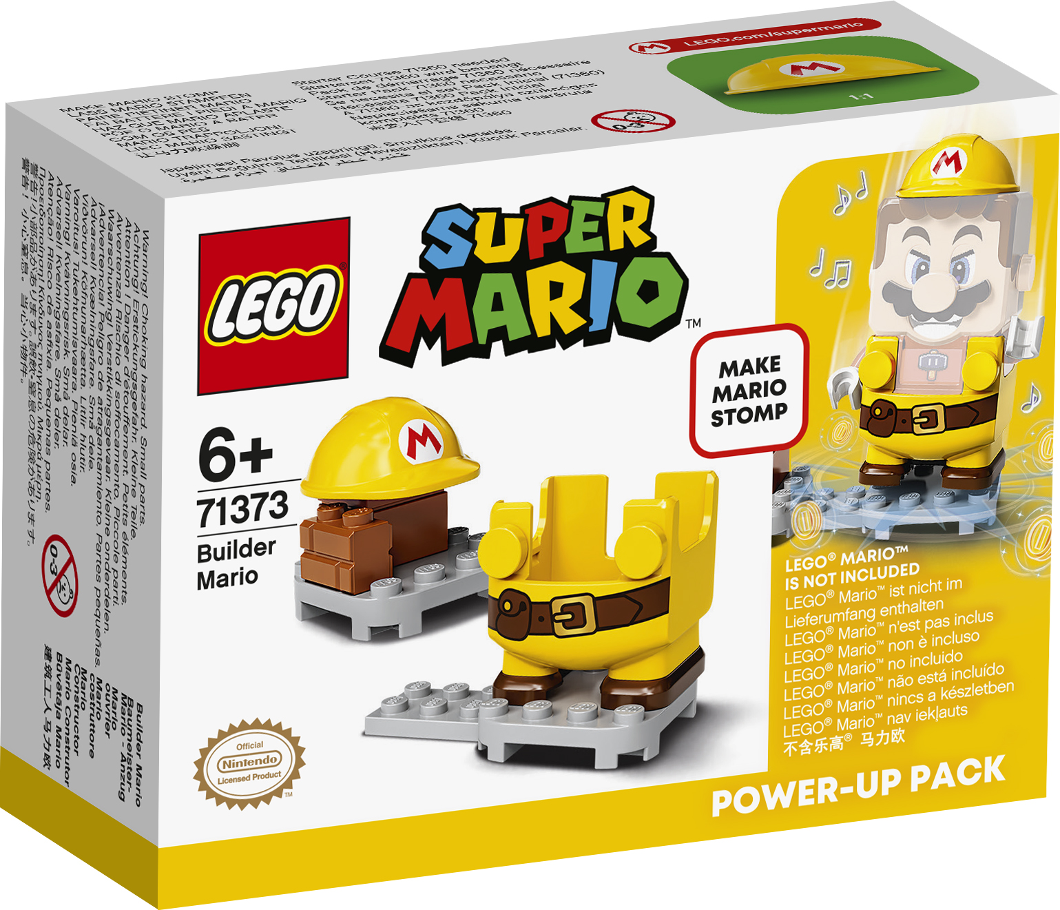  Super Mario Bygge-Mario Powerpakke - 71373