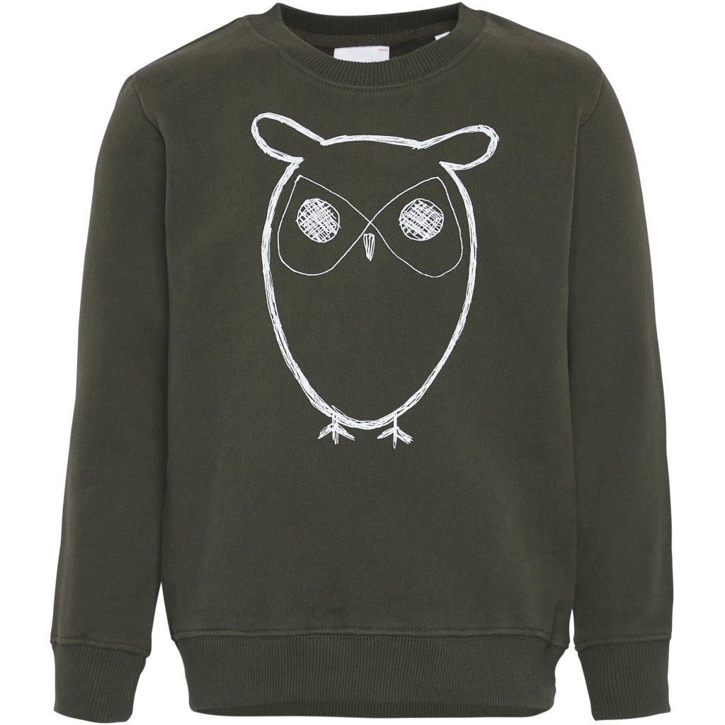  Lotus Owl Sweatshirt, Forrest Night, 134-140 cm