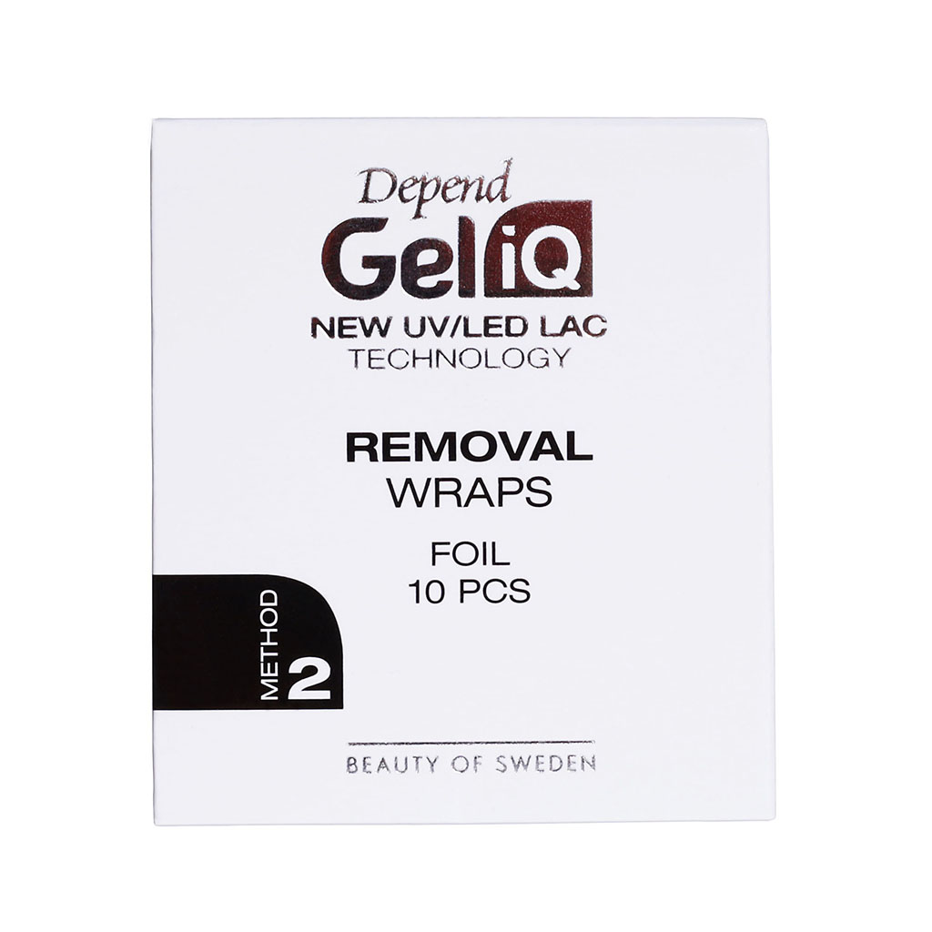 Gel iQ Removal Wraps Foil, 10 Stk.