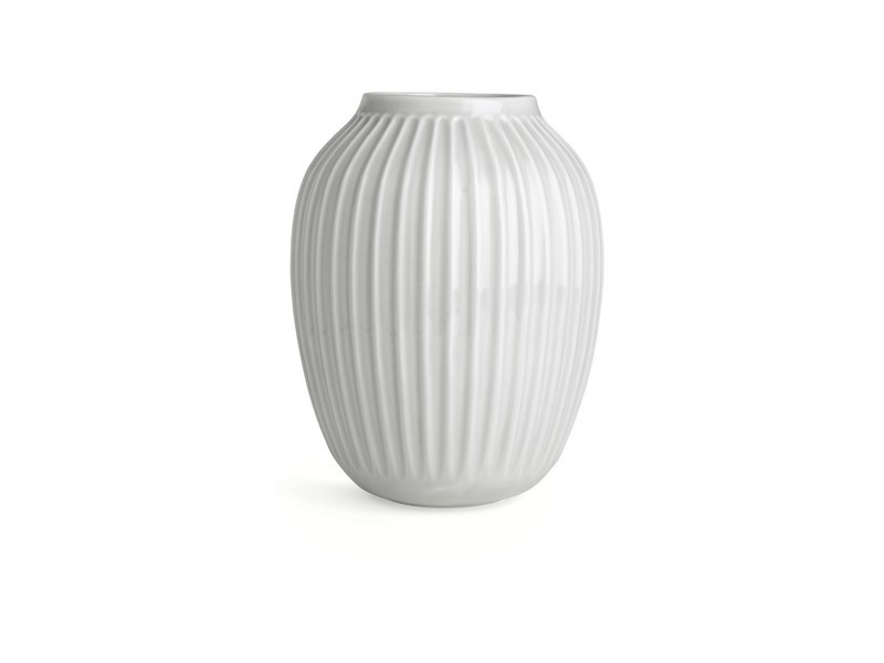 Hammershøi Vase, Hvid, 25 cm