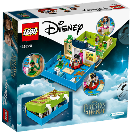 klon At bidrage Encommium LEGO Disney Peter Pan Og Wendys Bog-eventyr - 43220