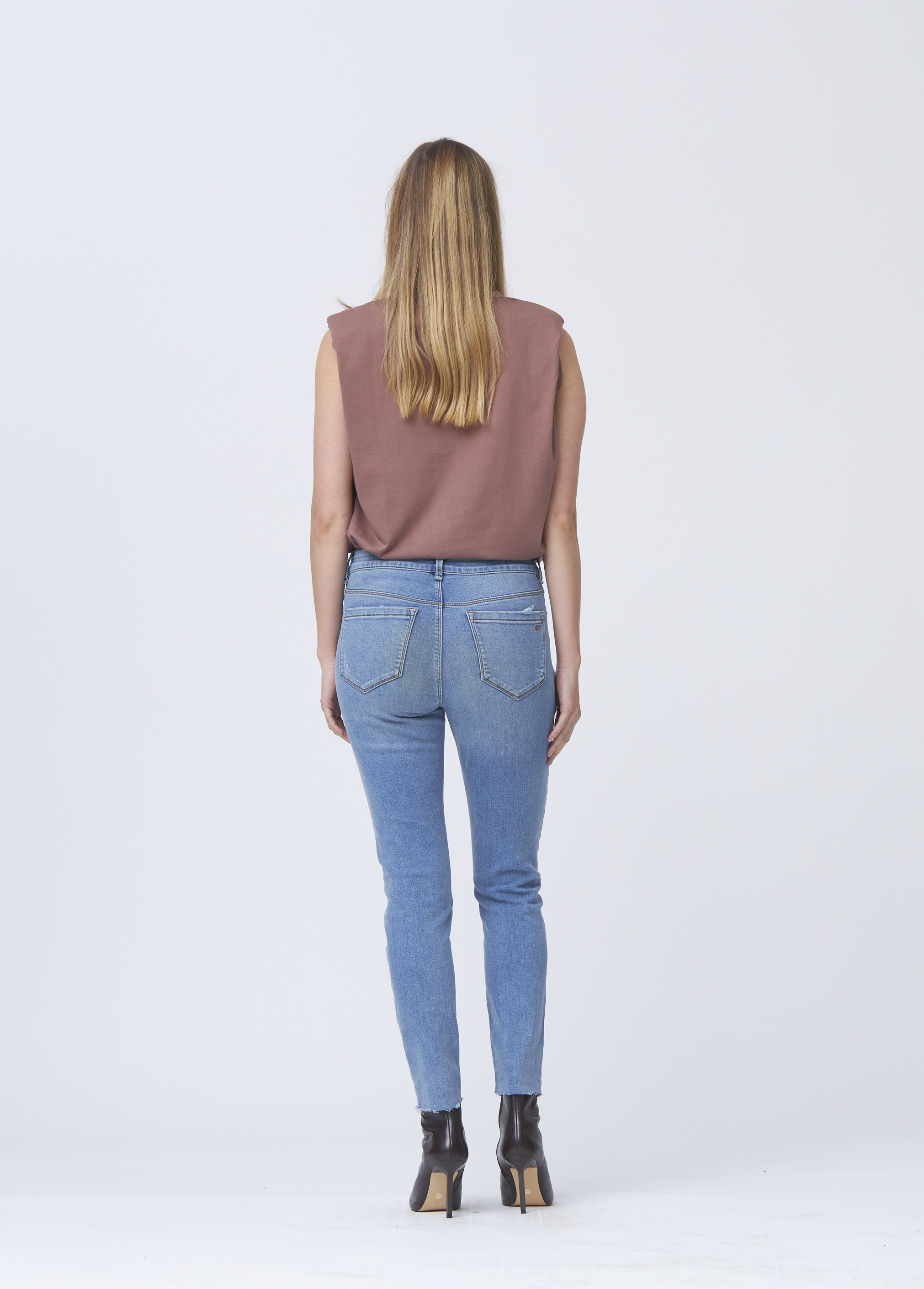 Alexa Jeans, Denim Blue, W25/L30