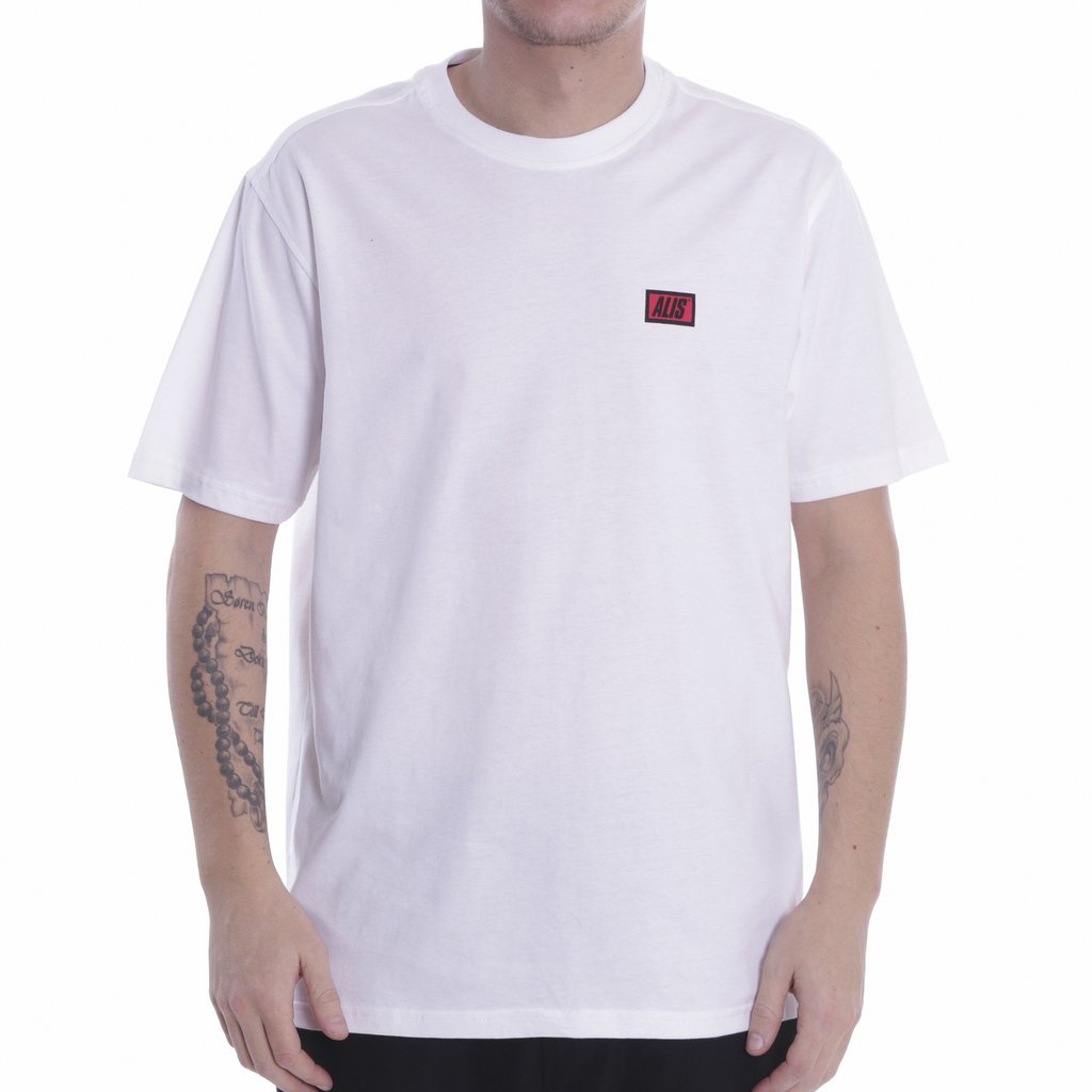  Classic Mini Box Logo T-shirt, Hvid, S