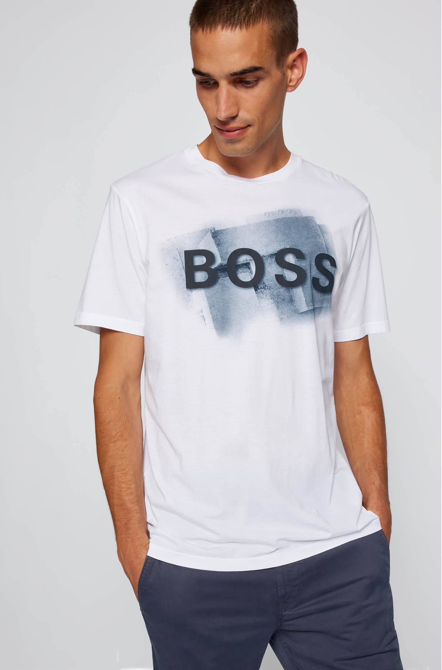 Boss Orange T-shirt, Hvid, XXL