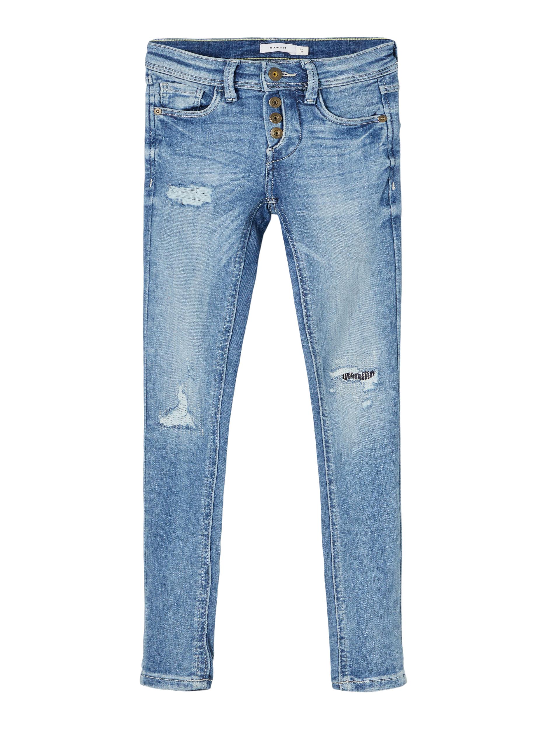 Pete Tartys Jeans, Light Blue Denim, 122 cm