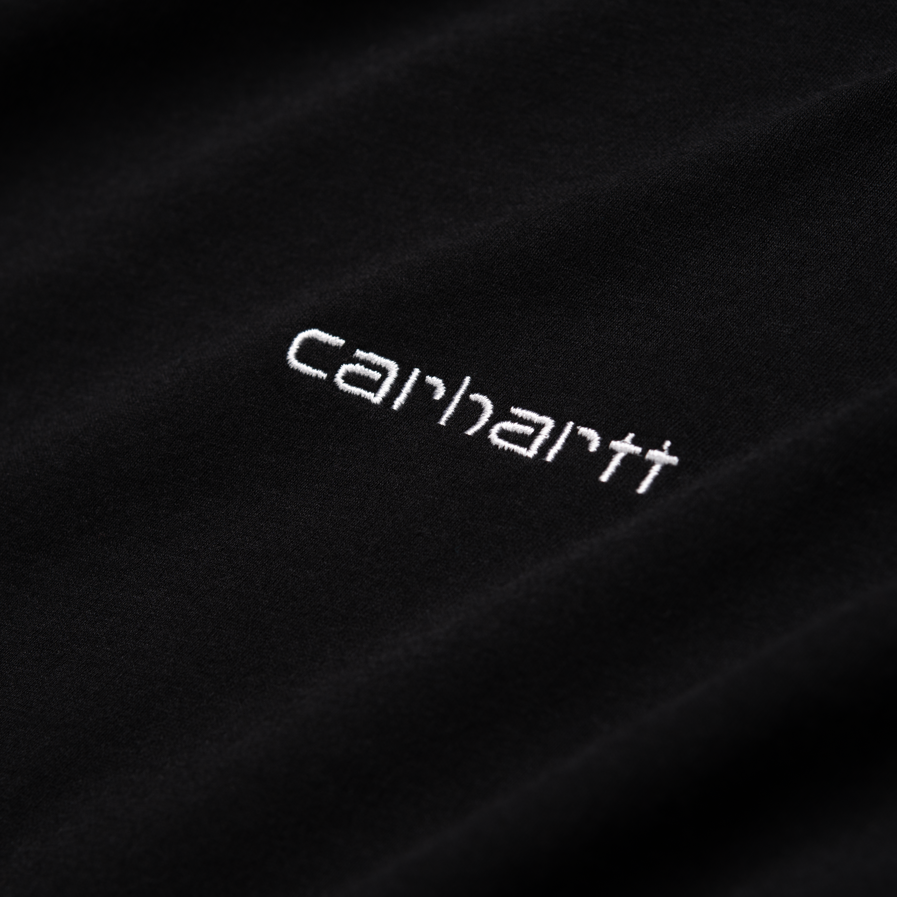 Carhartt S/S Script T-shirt, Sort/Hvid, M
