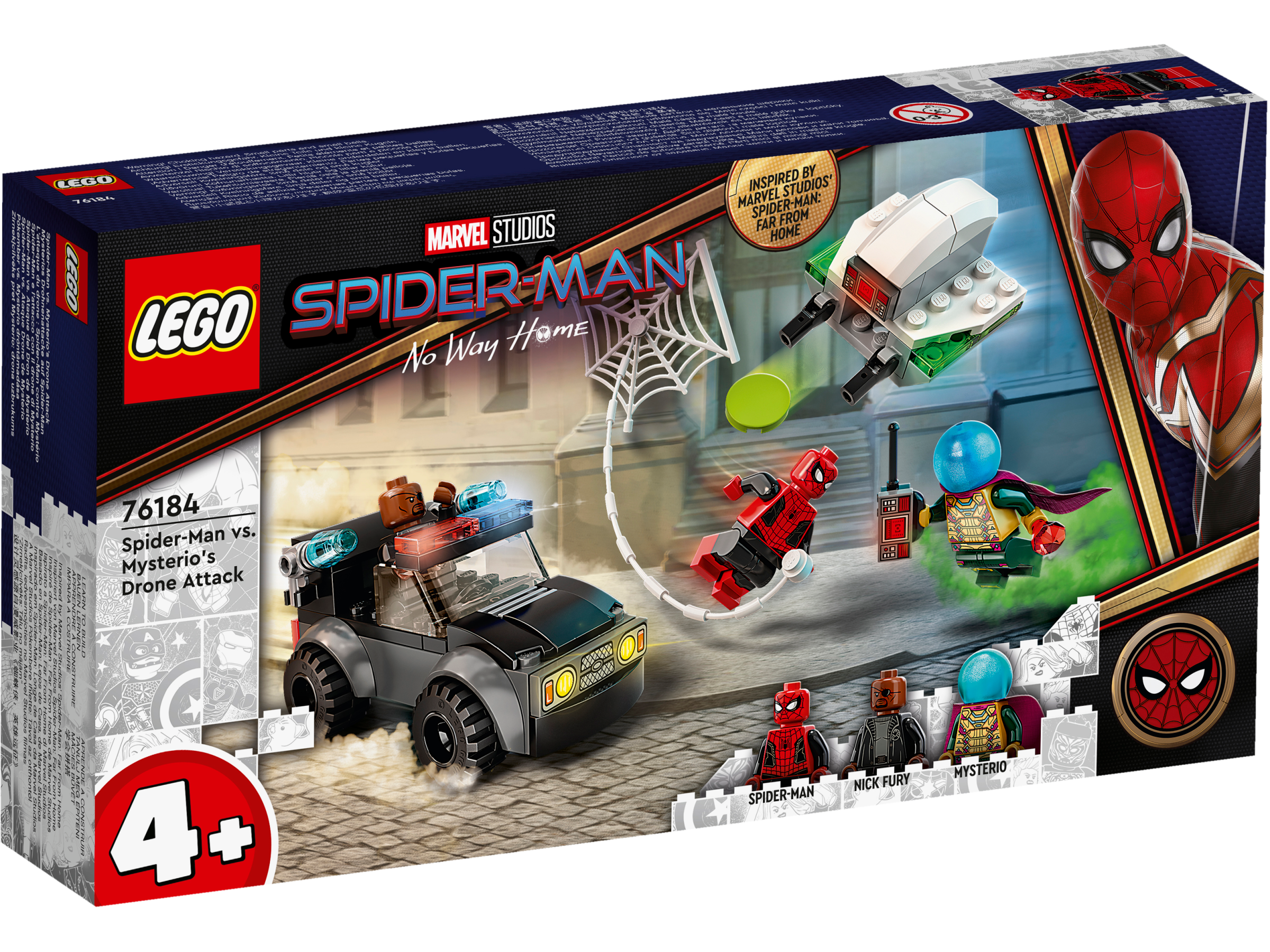  Super Hero Spider-Man Mod Mysterios Droneangreb - 76184