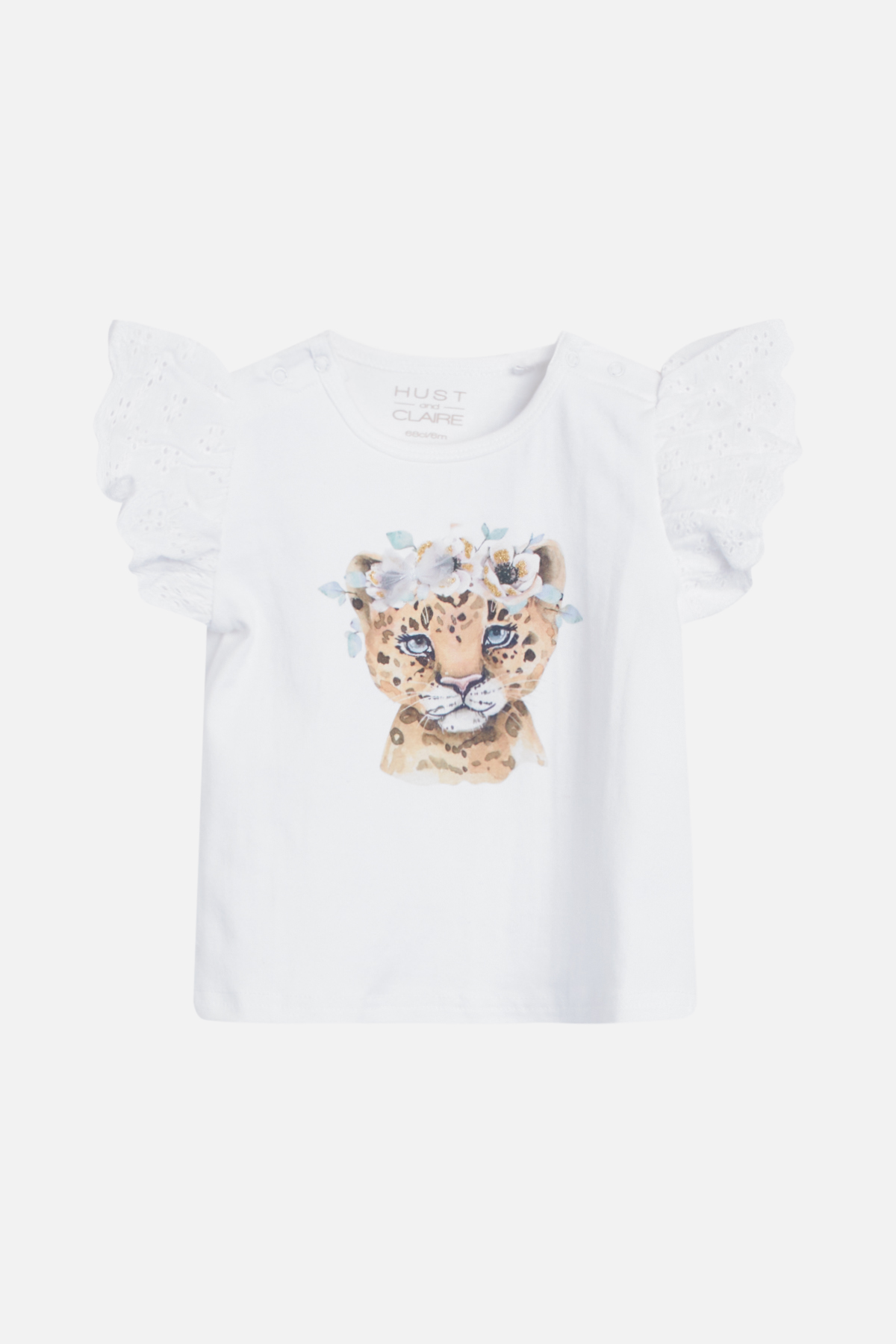 Alisia T-shirt, Hvid, 104 cm