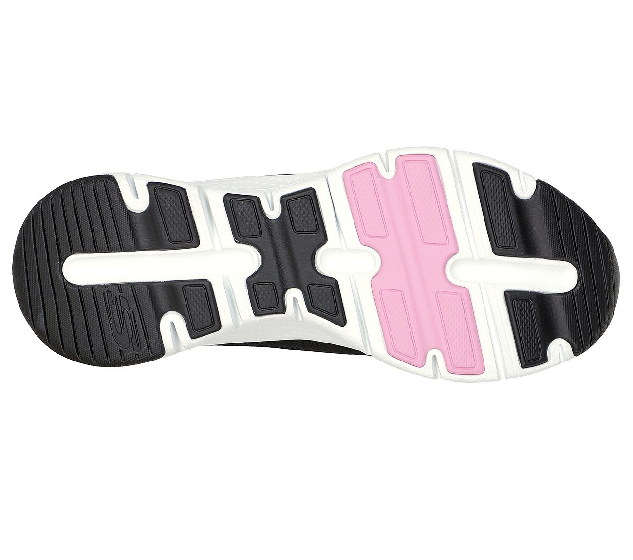 Arch Fit Sneakers, BKWP Black White Pink, 36