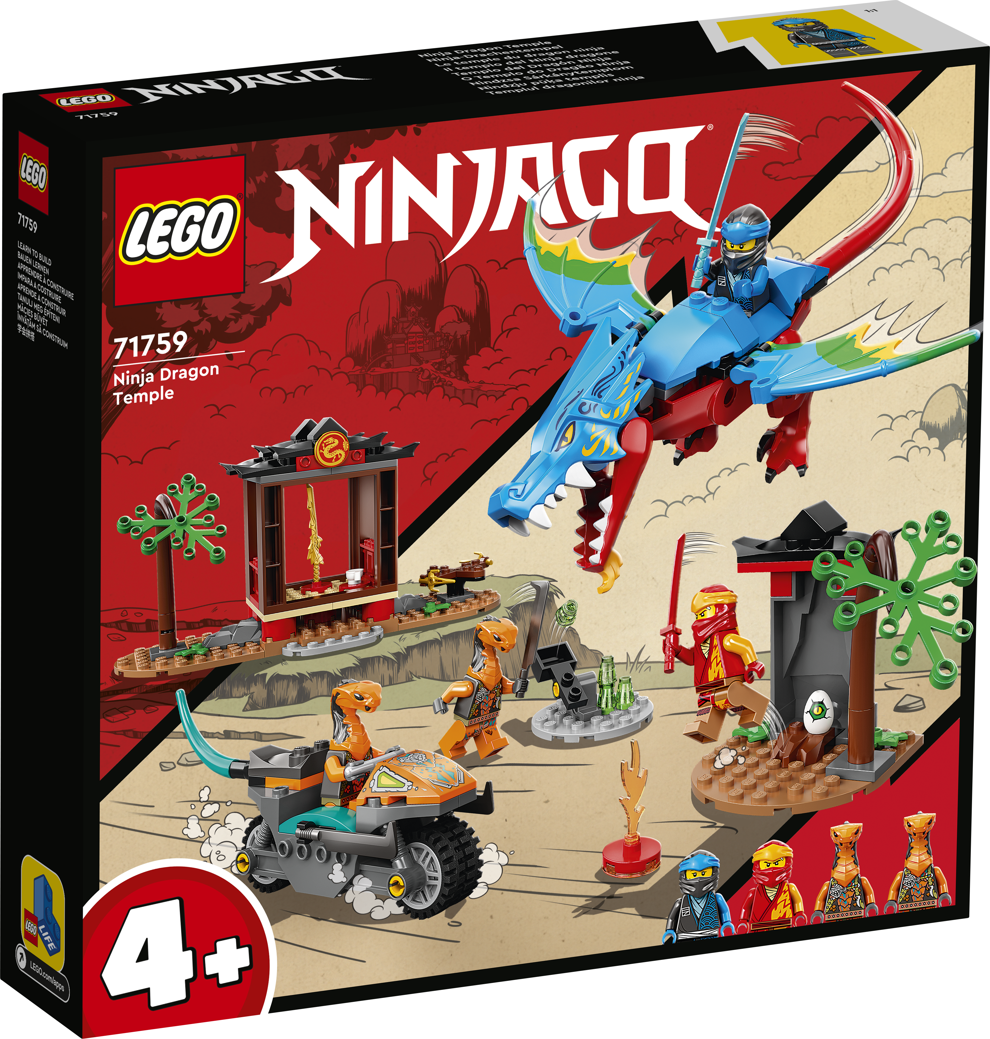 Ninjago Ninjadragetempel - 71759