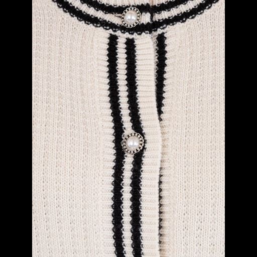 Neo Noir Tilda Knit Cardigan, Ivory,