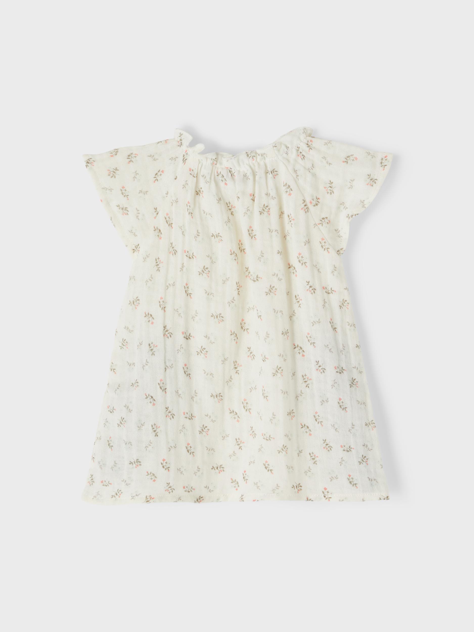  Kjole, White Alyssum, 68 cm