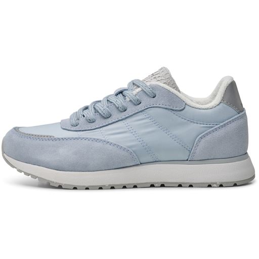 Woden Nellie Soft Reflective Sneakers, Ice Blue,