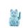Maneki-Neko Vinkende Kat, Blå Maneki-Neko Vinkende Kat, Blå