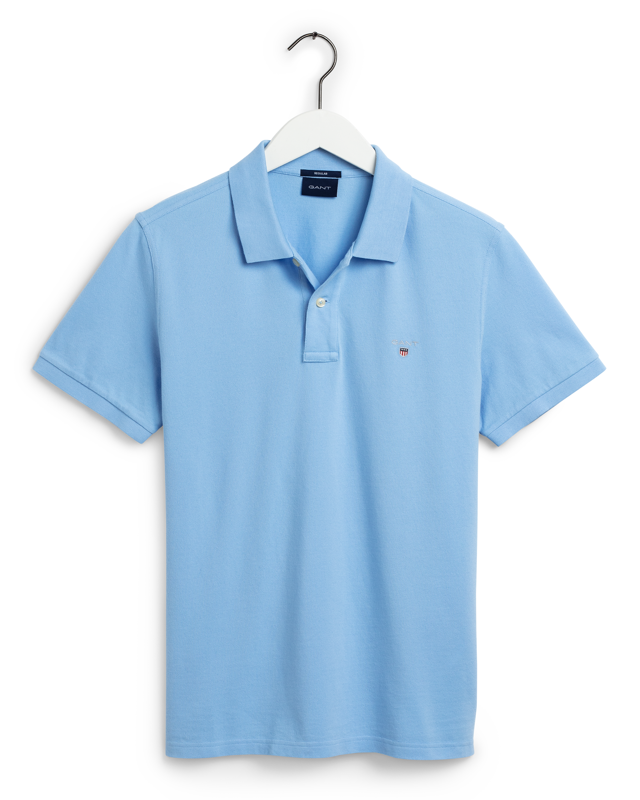 Original Pique Polo T-shirt, Light Blue, 4XL