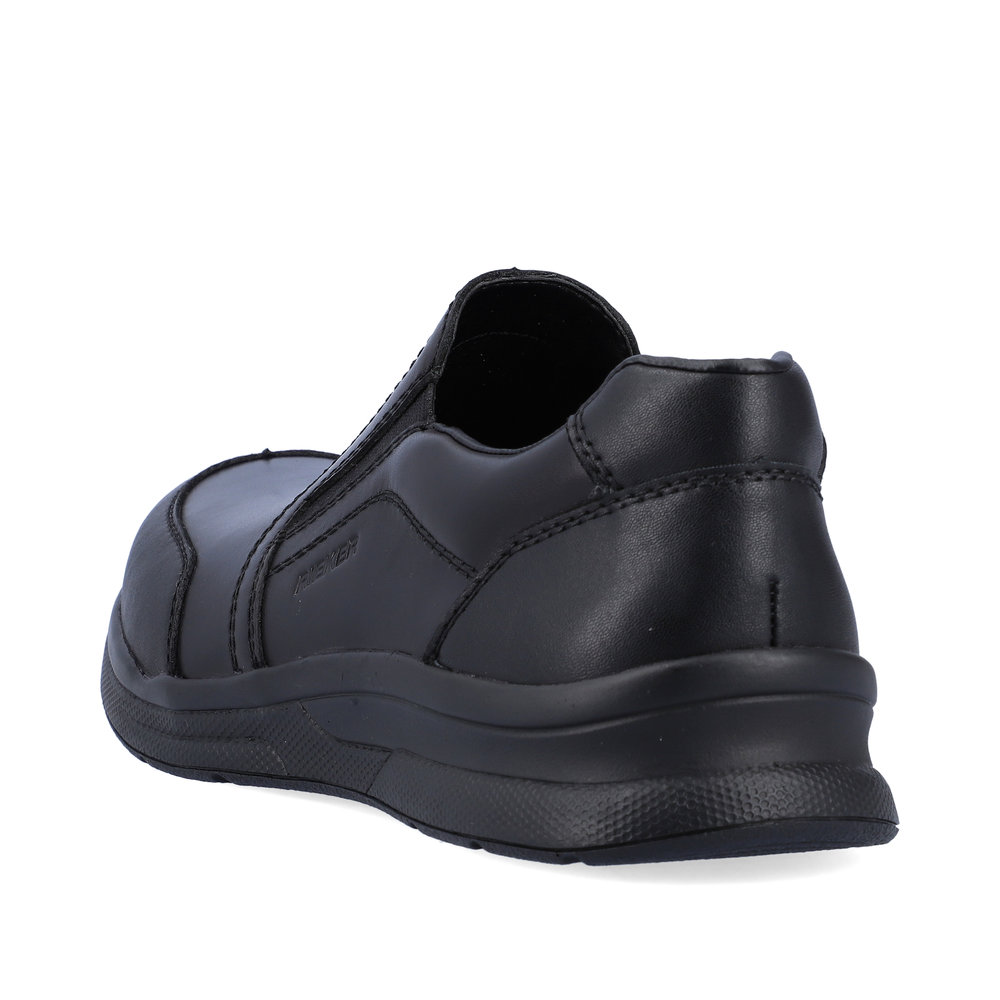 Rieker Slip-on Sko, Sort, 43
