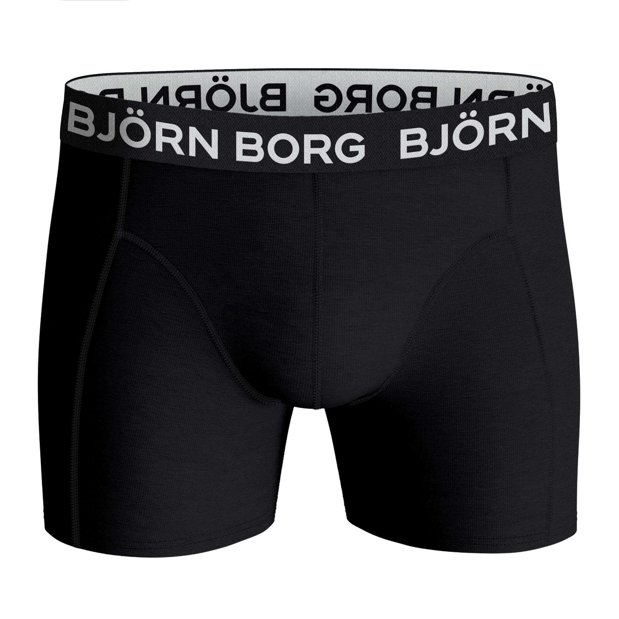 Björn Borg 7-Pak Cotton Stretch Underbukser, Sort, L